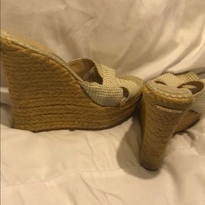 Jimmy choo wedged espadrilles